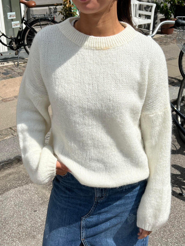 Soft Women's Sweater with Loose Fit - Aurena-Blue-XS/S-The Livary