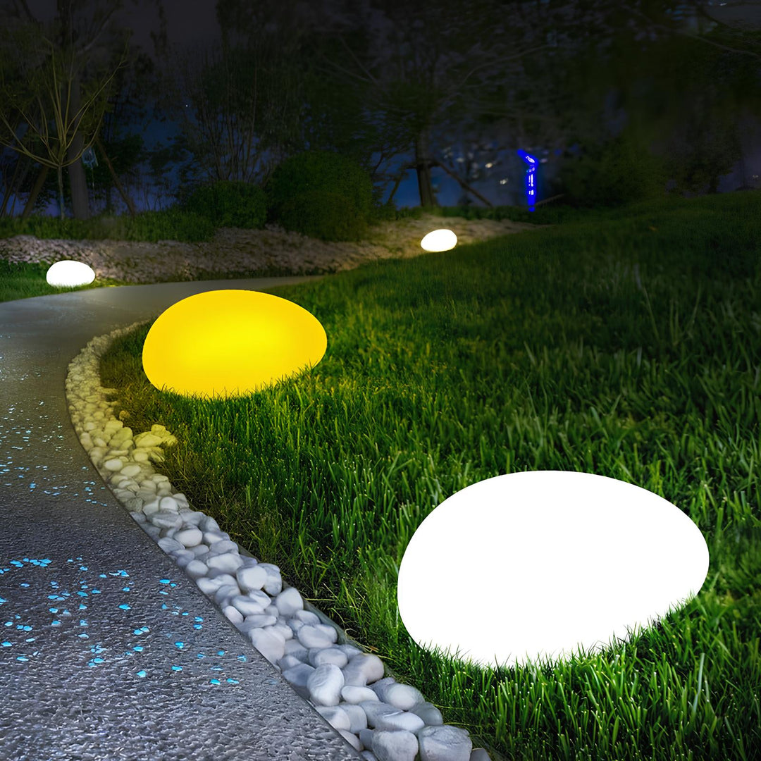 Atmospheric Wireless Garden Lamp - LumaStone-Medium (USB Rechargeable)-The Livary