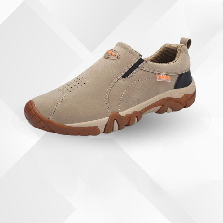 Orthopaedic barefoot comfort shoes – Noa-Beige-2.5-The Livary