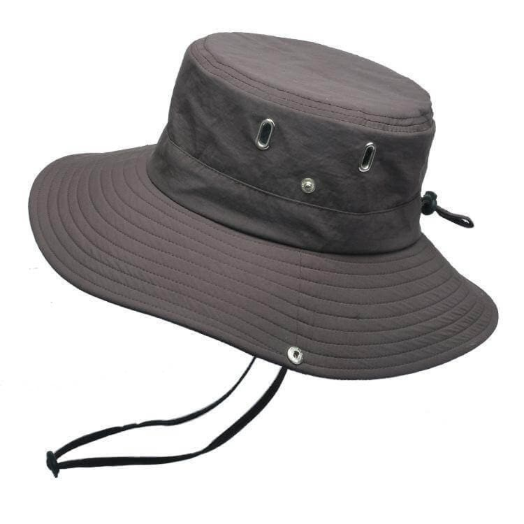 Water-repellent outdoor bucket hat with UV protection – ShieldFlex Pro-Coffee-The Livary