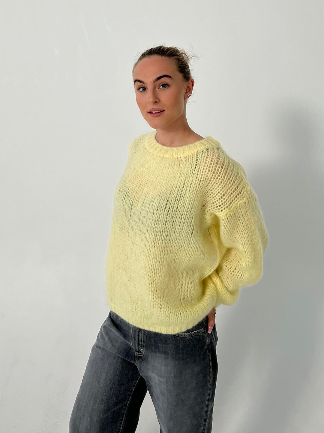 Luxury Comfortable Women's Sweater - Lunovia-Yellow-XS/S-The Livary