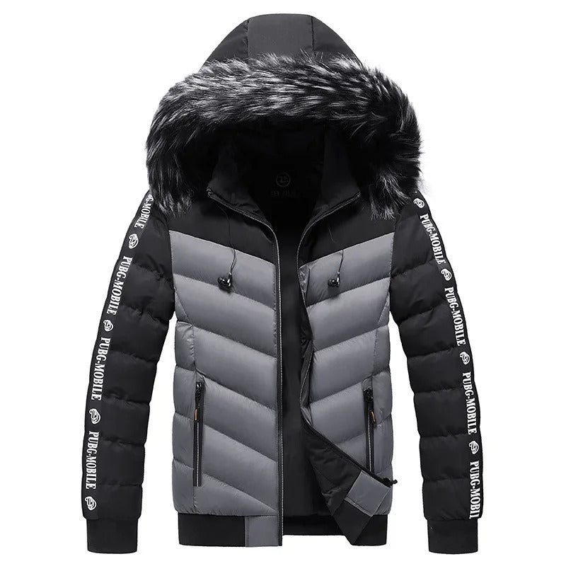 Multifunctional Wind Jacket with Detachable Hood - Luca-Grey-M-The Livary