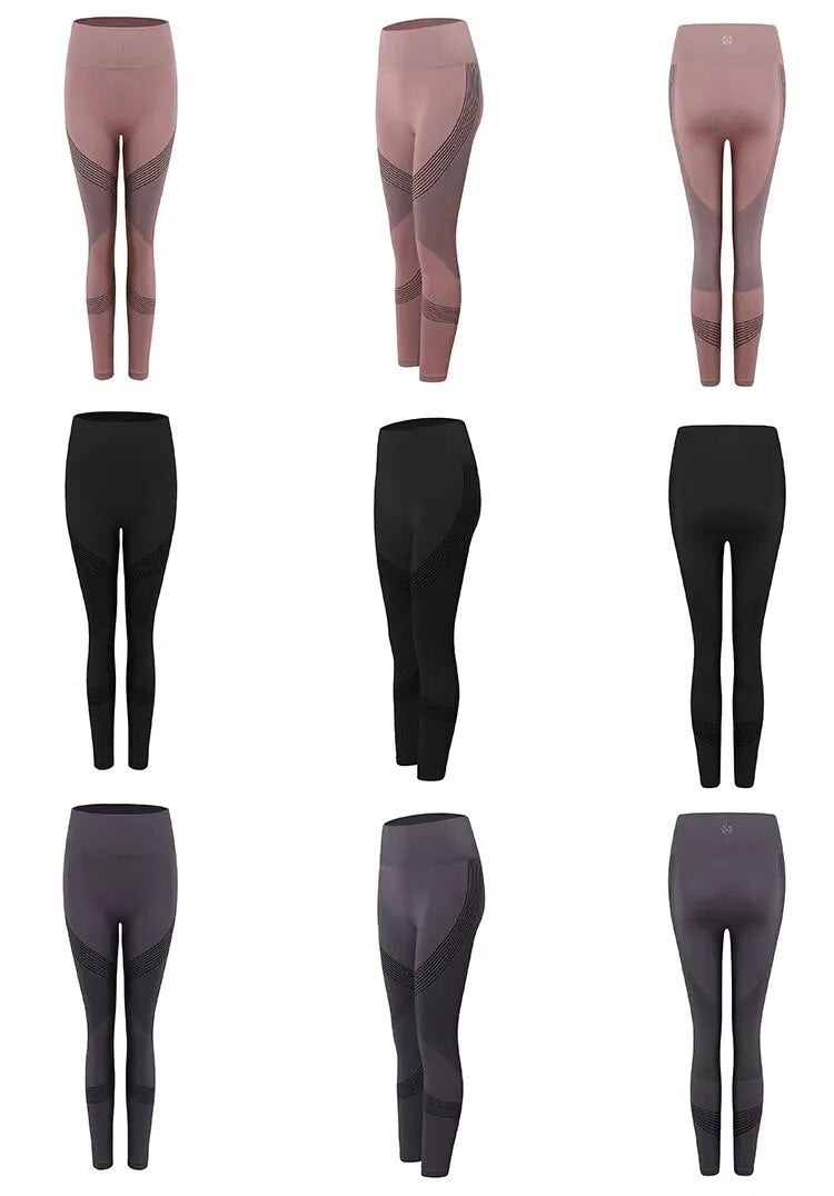 Ladies' Sports Leggings - Livia-Black-XS-The Livary