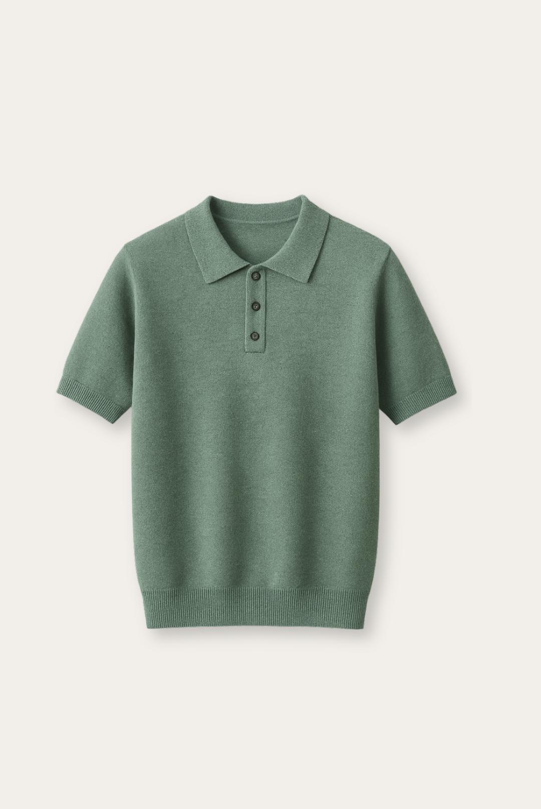 Stylish men's polo made from cashmere-merino wool – Eliano-S-The Livary