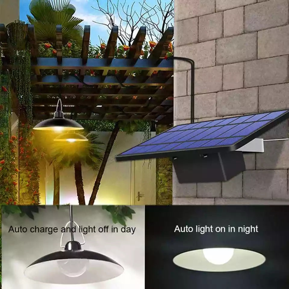 Wireless Solar LED Lamp Set with Remote Control – TwinRay-The Livary