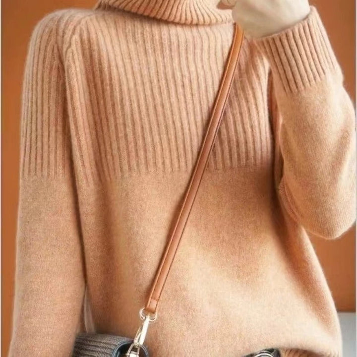 Trendy Sweater for Women - Serena-Champagne-S-The Livary
