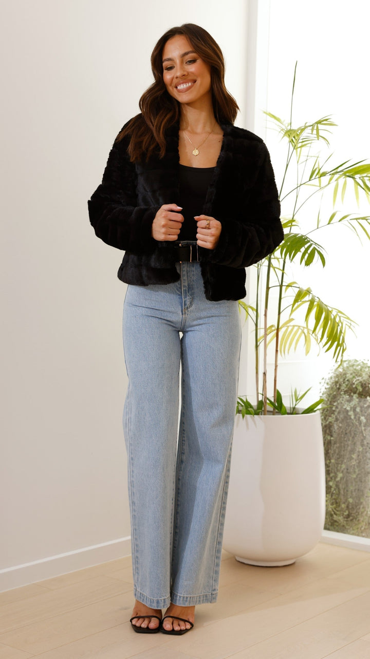 Luxury Ladies Crop Jacket - Veloura-White-XS-The Livary