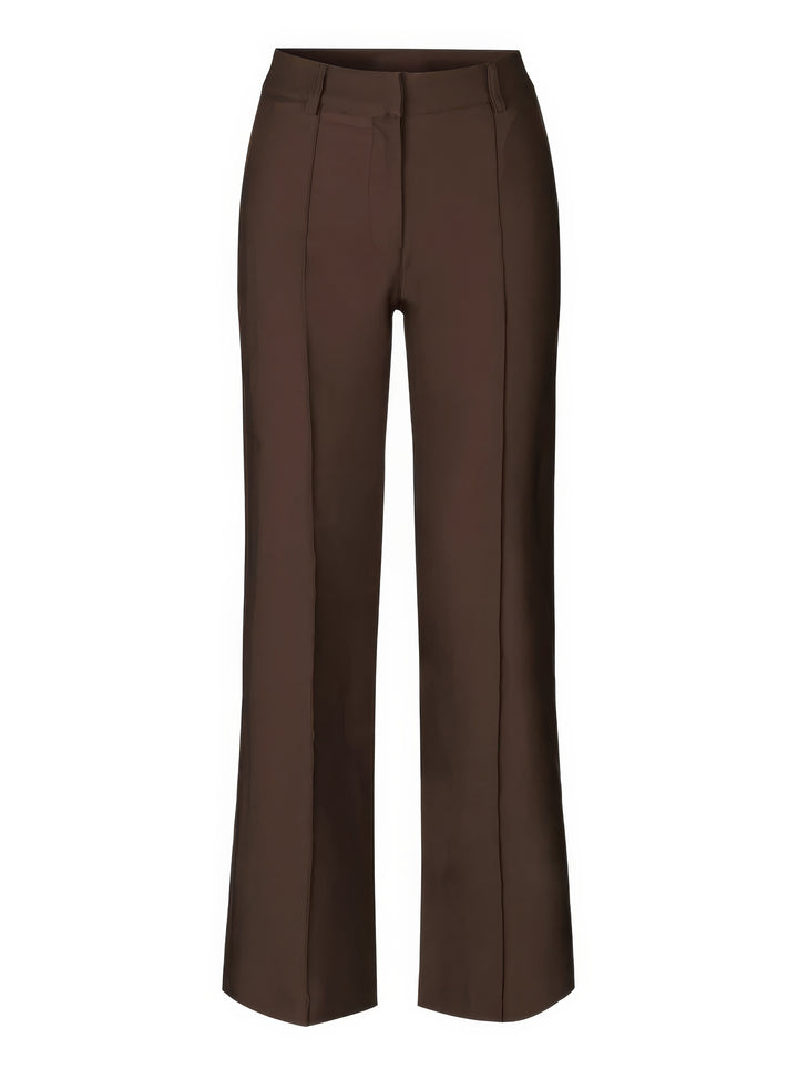 Stylish High-Waisted Trousers - Luna-Black-S-The Livary