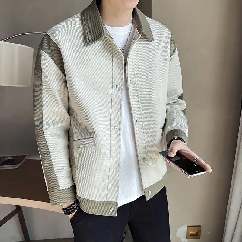 Patchwork Jacket for Men - Alessandro-Black-S-The Livary