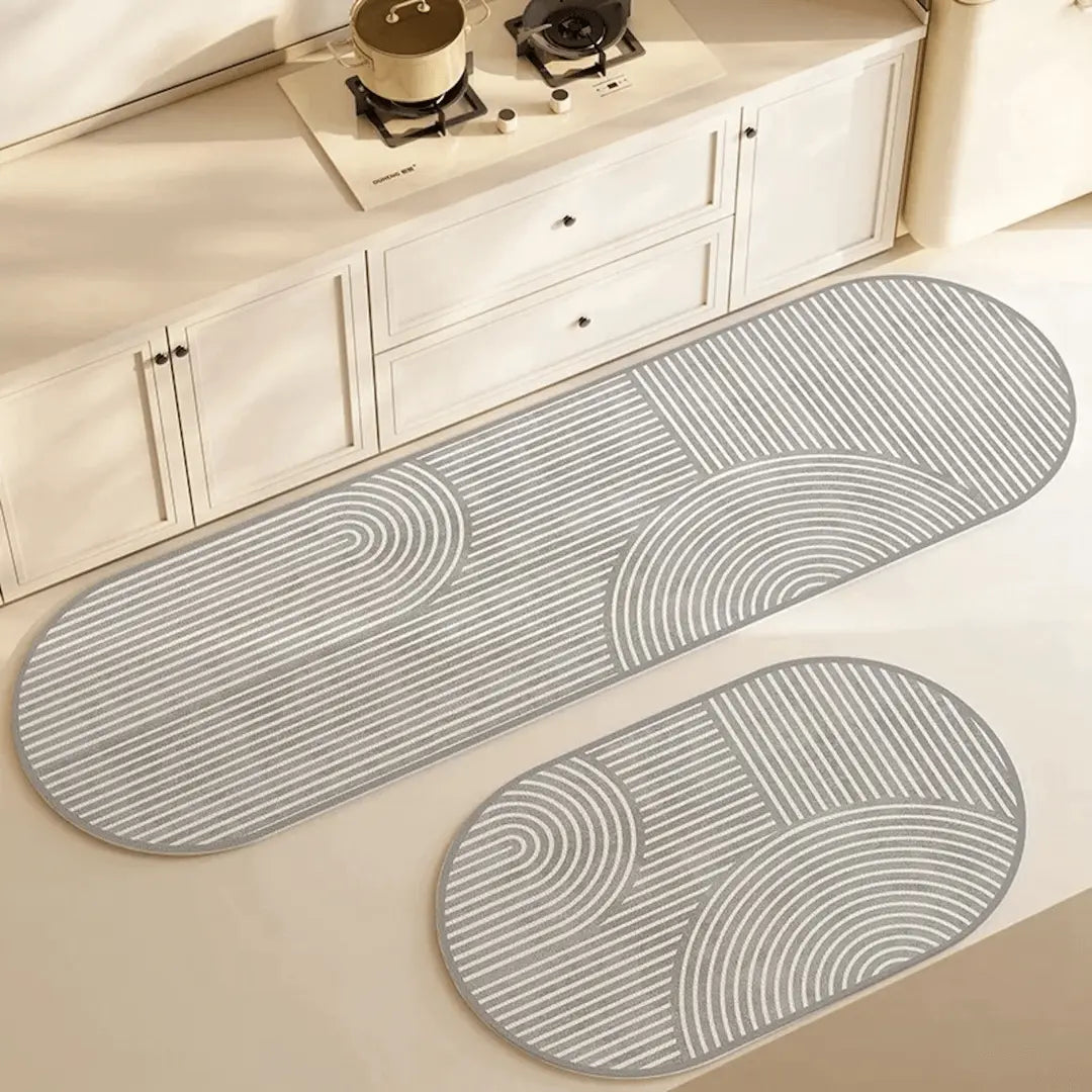 Absorbent Non-Slip Kitchen Mat - DryLane-Model C-40x60cm-The Livary