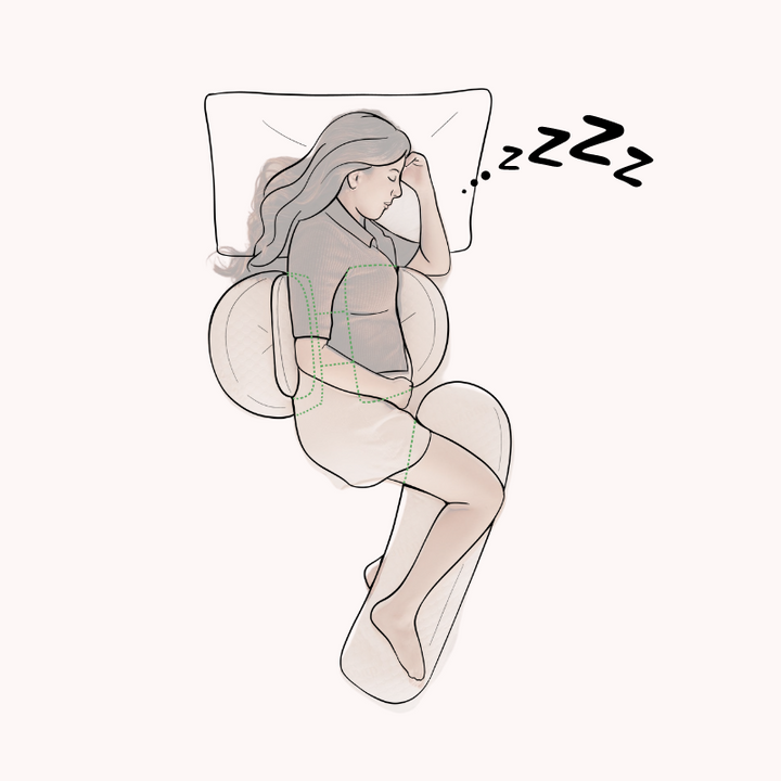 Pregnancy Pillow - ComfortSnooze-The Livary