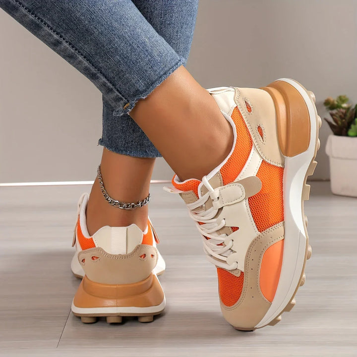 Luna Ademend Sports Trainers | Comfortable & Non-slip Design-3.5-Gray-The Livary
