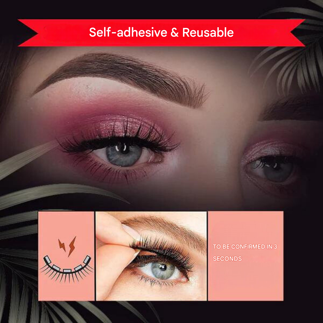 Self-Adhesive Eyelashes - LuxeLash-1 pair-Of course-The Livary