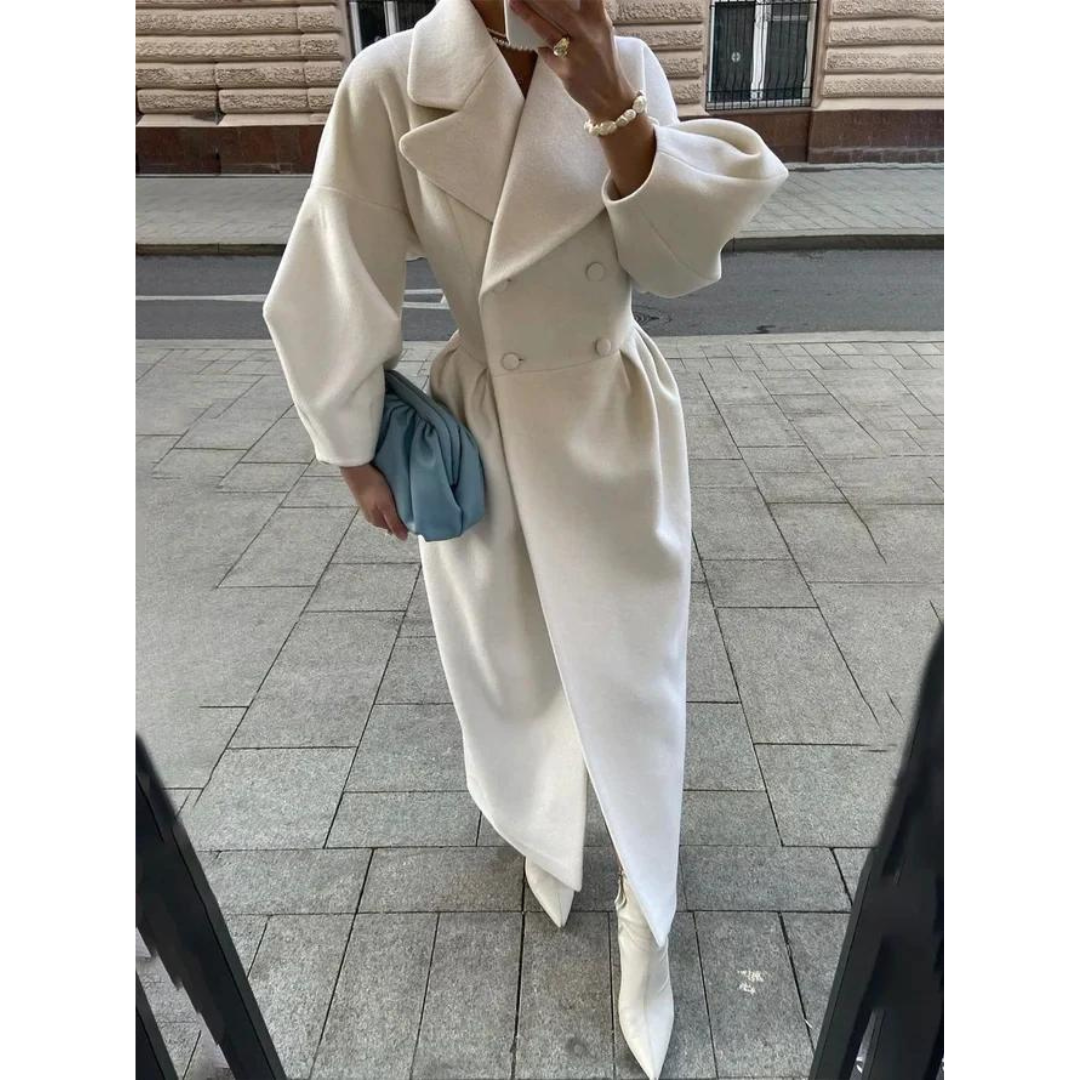 Stylish Women's Winter Coat - Victoria-White-S-The Livary