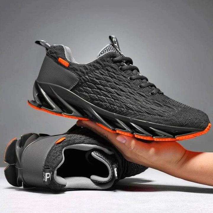 Shoes that redefine comfort and support - StrideMax™-Grey-5-The Livary