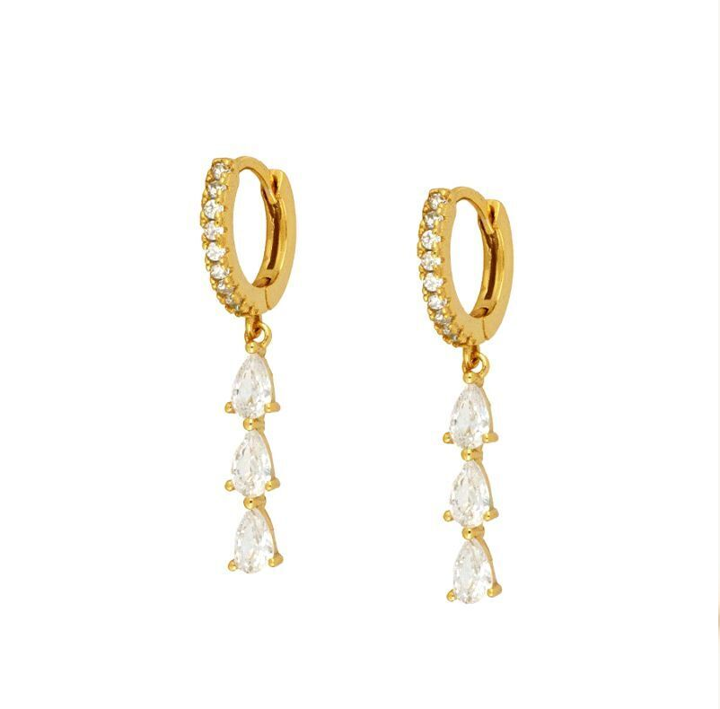 Versatile Earring Set - Aurora-Gold-Chain earring-The Livary