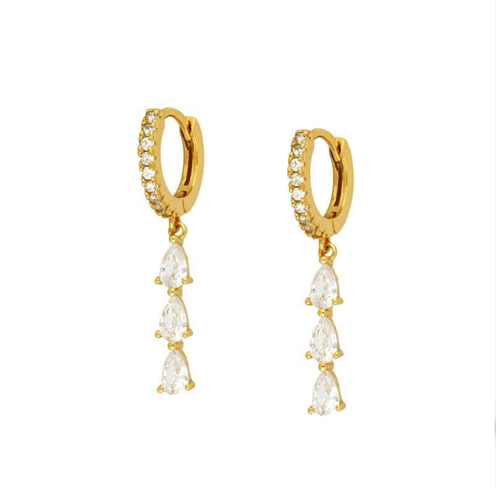 Versatile Earring Set - Aurora-Gold-Chain earring-The Livary