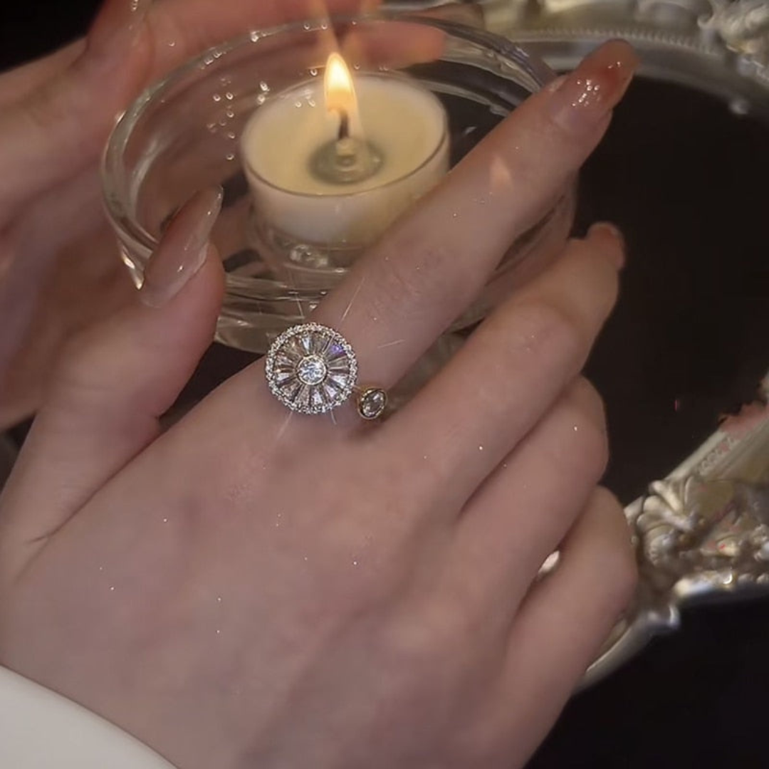 Stress-Relief Spinner Ring - Serenio-The Livary