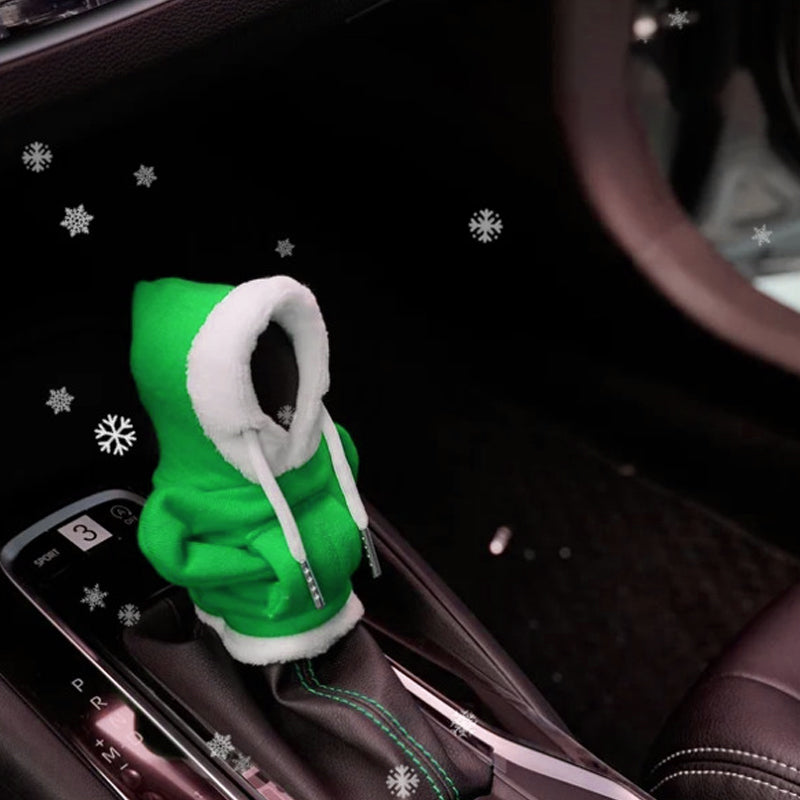 Cotton Protective Gear Shift Cover - ShiftEase-Poinsettia-The Livary