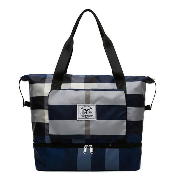Foldable Travel Bag - FlexiCarry-Dark blue-The Livary