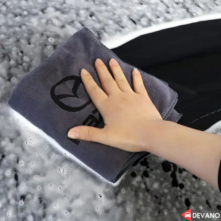 Personalised Microfiber Cloth for Car Detailing – Clarivo-Without Logo-30x60cm-The Livary
