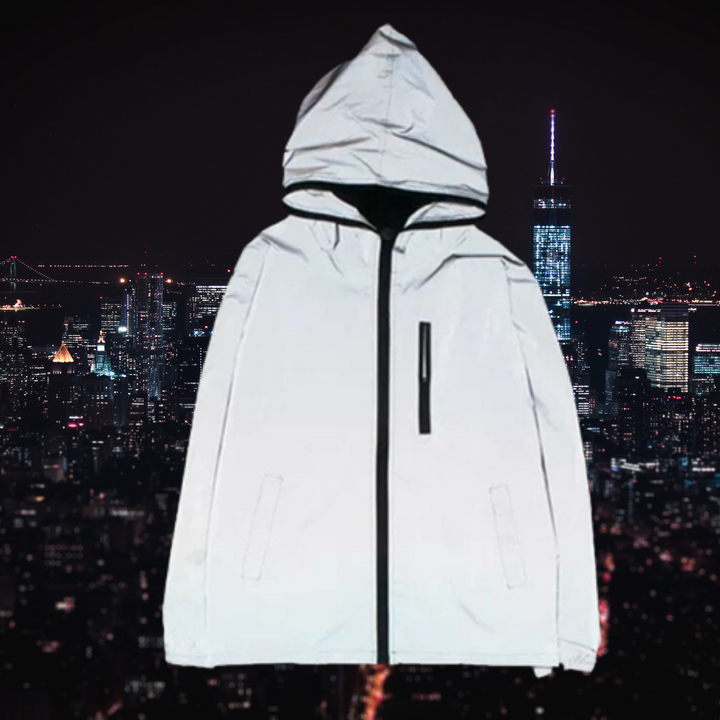 Trendy Reflective Women's Coat Jacket with 3M Effect – Leona-S-The Livary