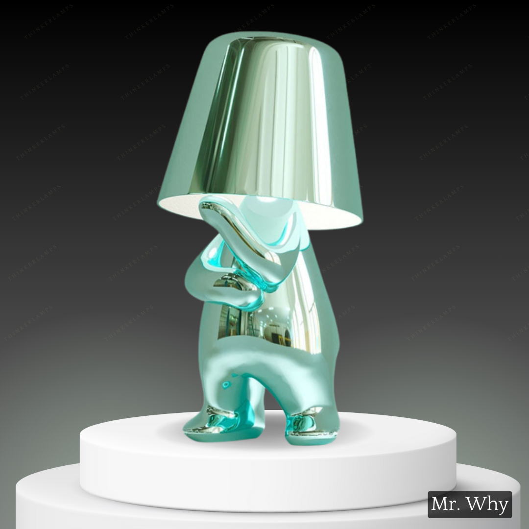 Lighting lamp for Thinkers - BrightMind-Chroma-Mr. Why-The Livary