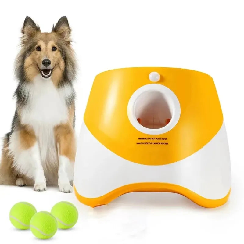 Rechargeable Ball Launcher for Dogs – FetchPro-Orange-The Livary