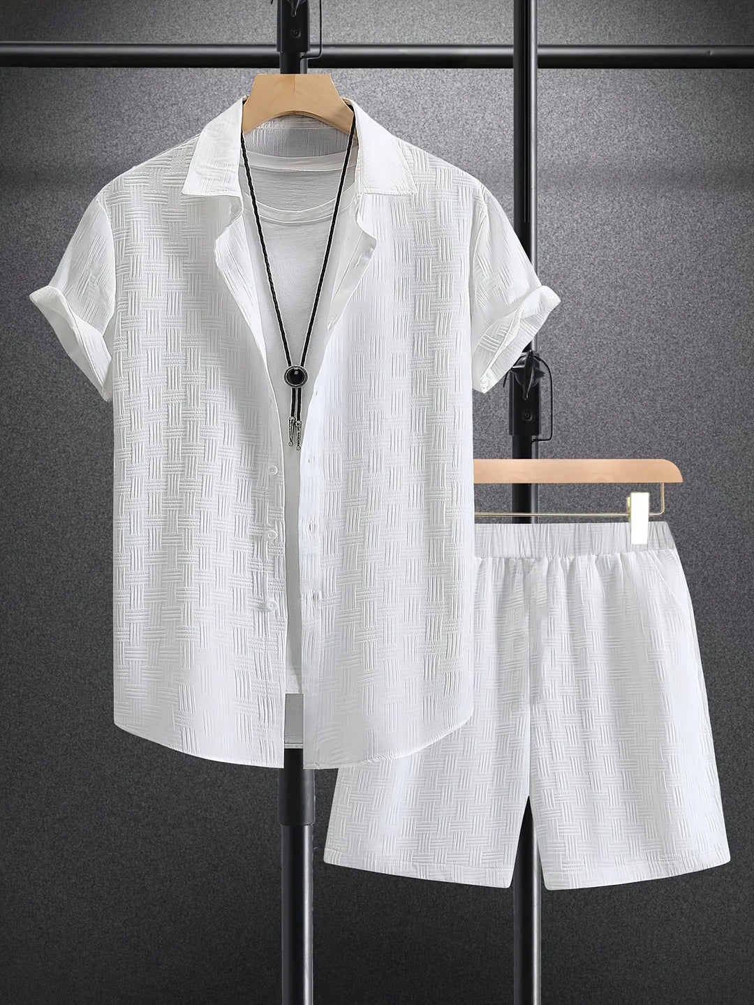 2-Piece Men's Outfit - Rafael-White-S-The Livary