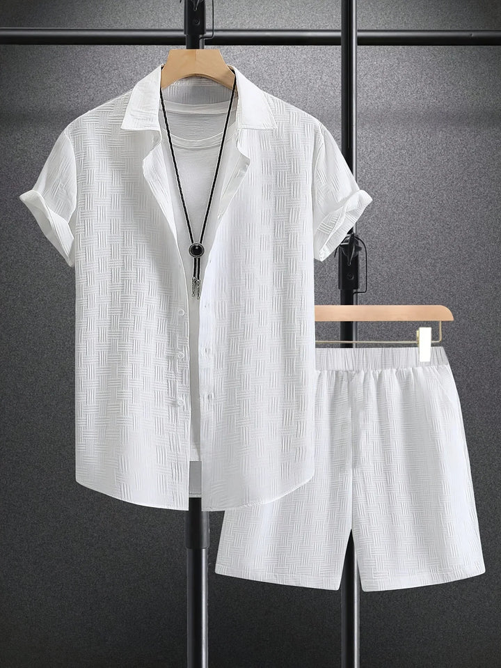 2-Piece Men's Outfit - Rafael-White-S-The Livary