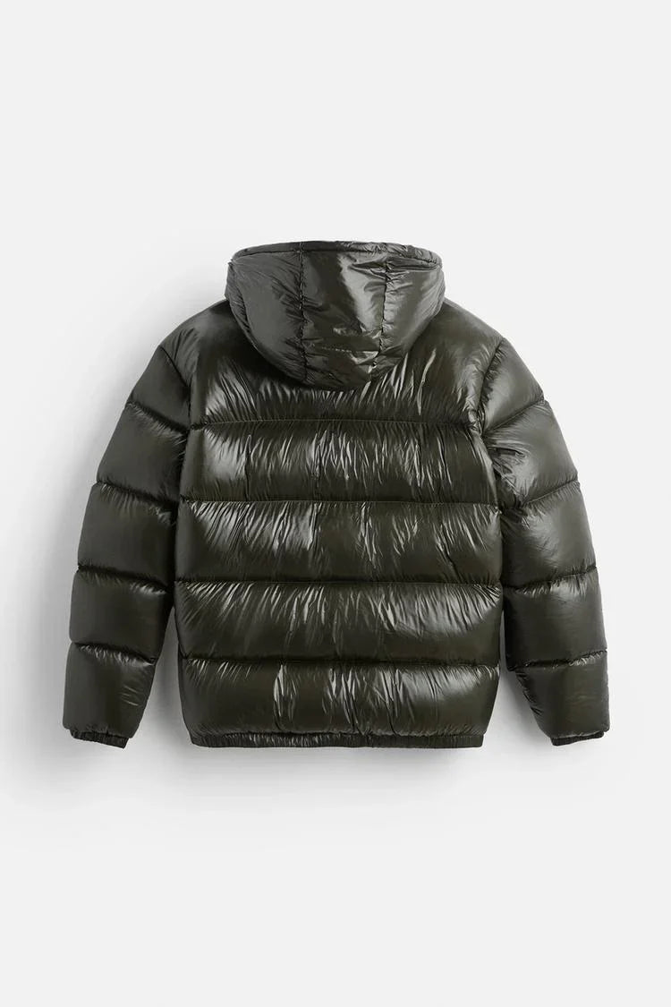 Unisex Down Jacket - Aspen-Black-S-The Livary
