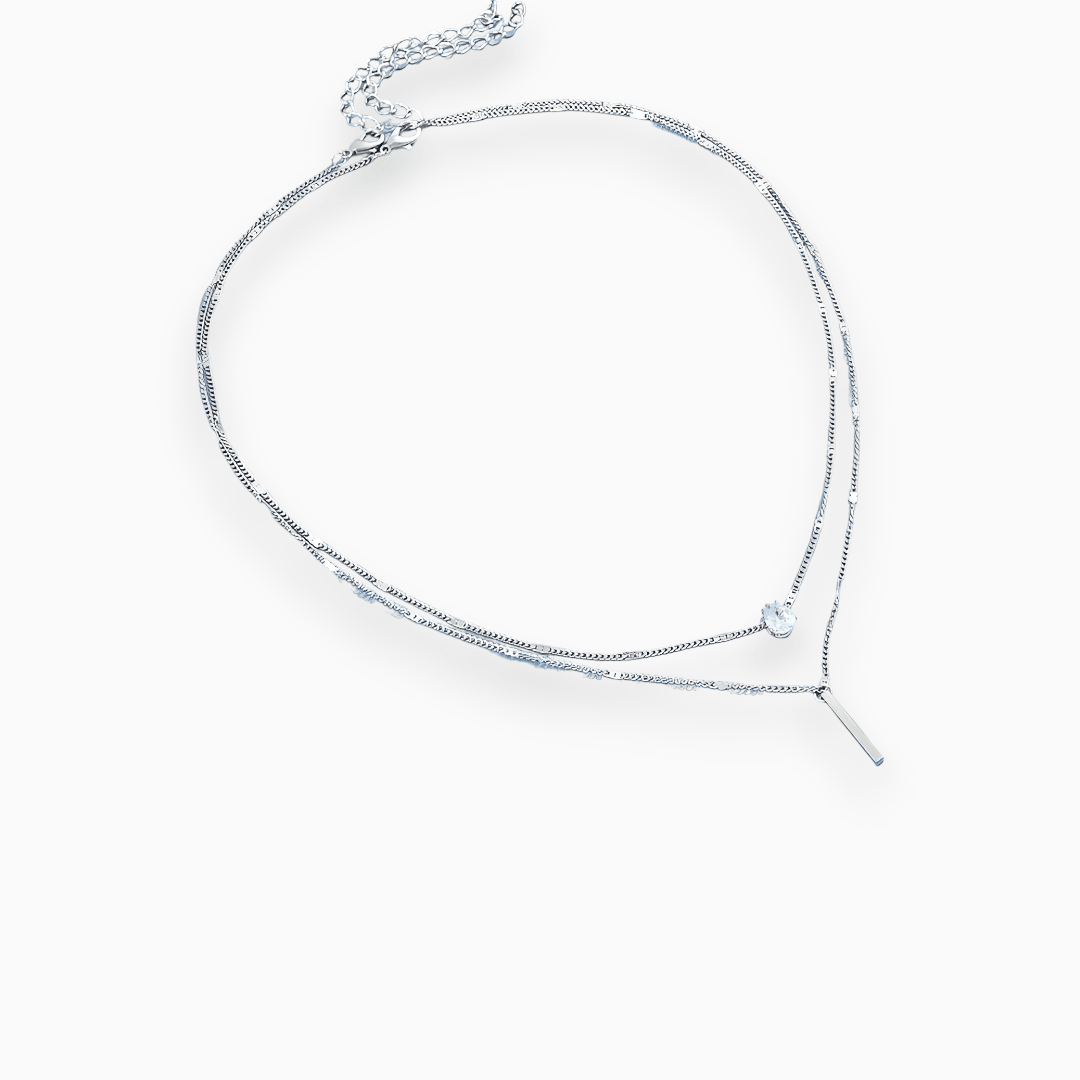 Glow Grid Chain - Lumia-Gold-The Livary