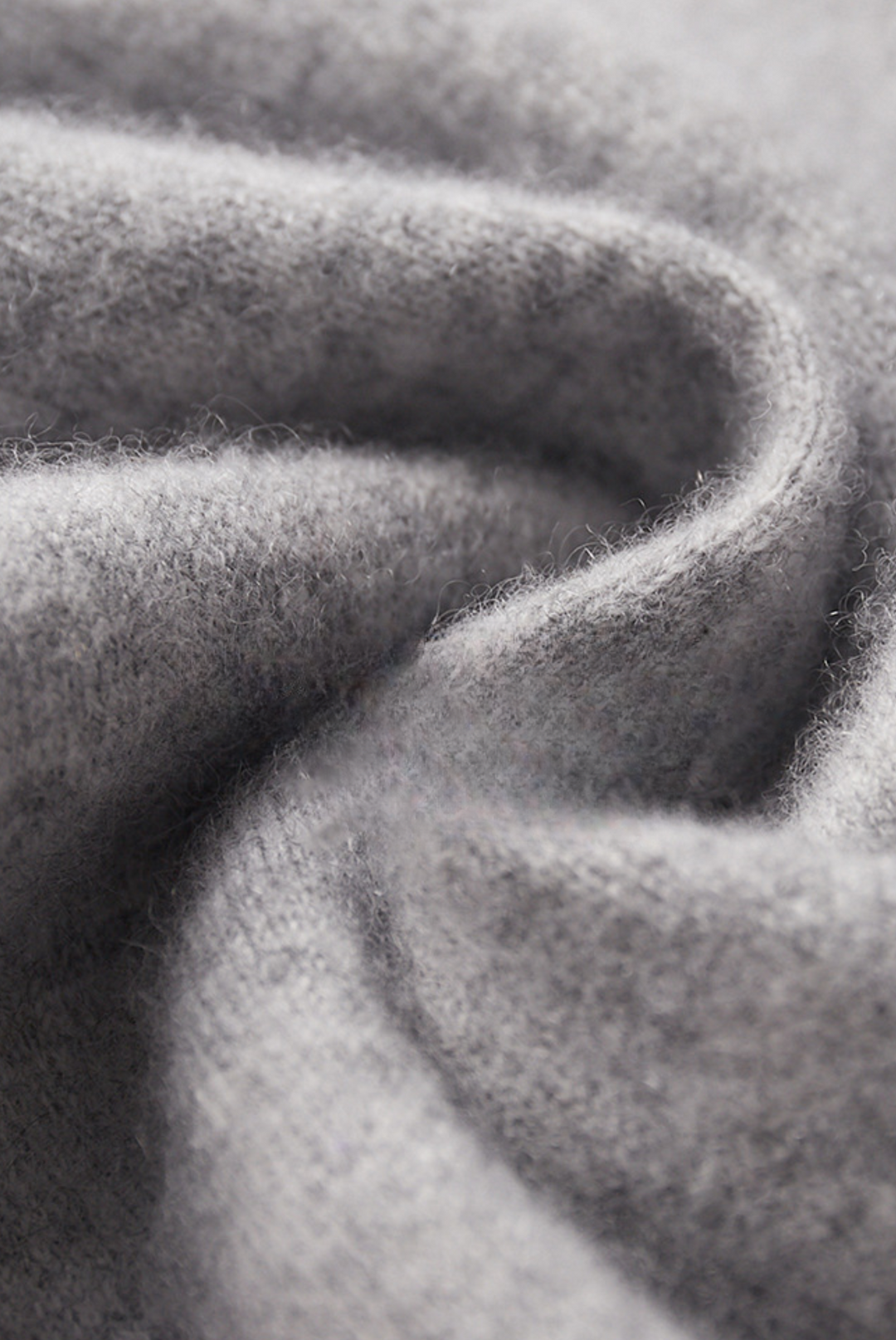 Light Grey Cashmere Merino Wool Set – Romano-S-The Livary