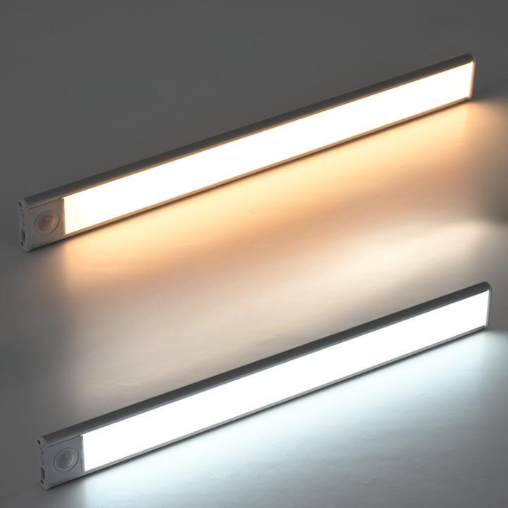 Wireless Motion Sensor Lamp - GlowMotion-Silver-7.87 inches-The Livary