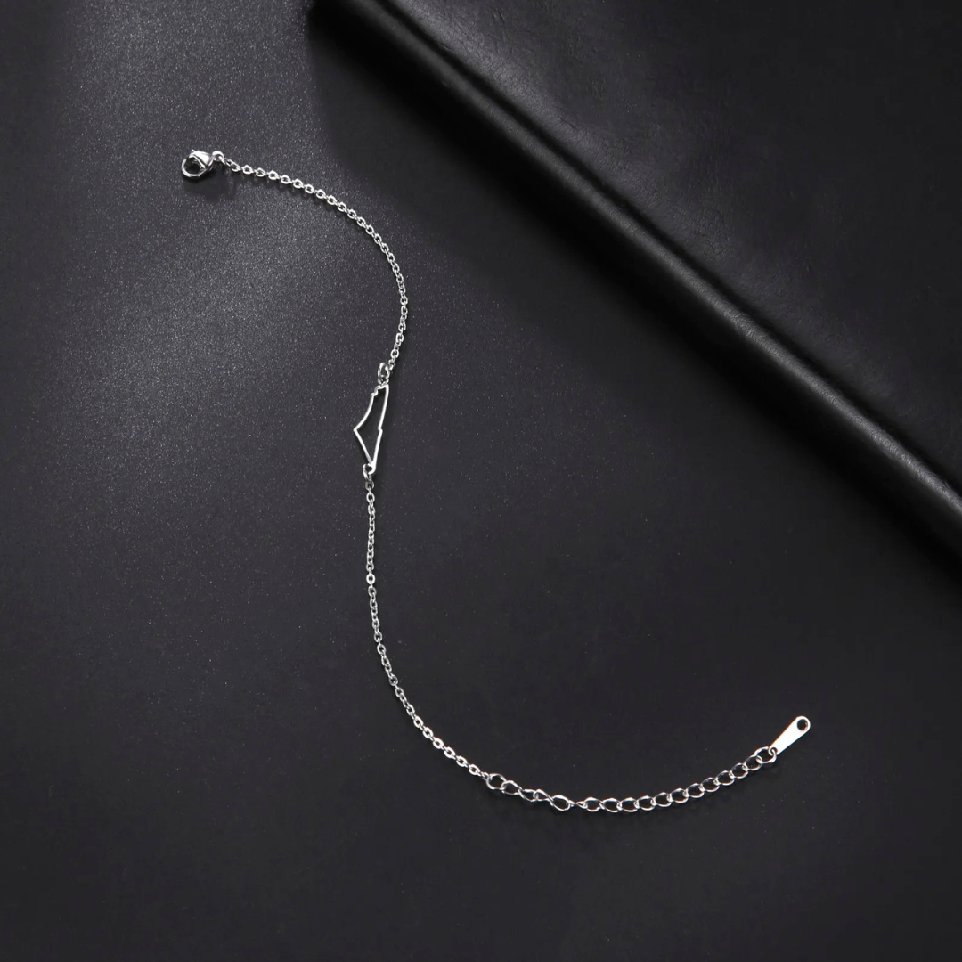 Golden Hoop Bracelet - Aurora-Silver-The Livary