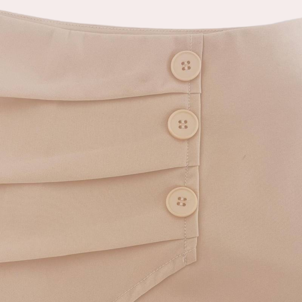 Asymmetrical Ladies' Summer Shorts – Lina-XS-The Livary