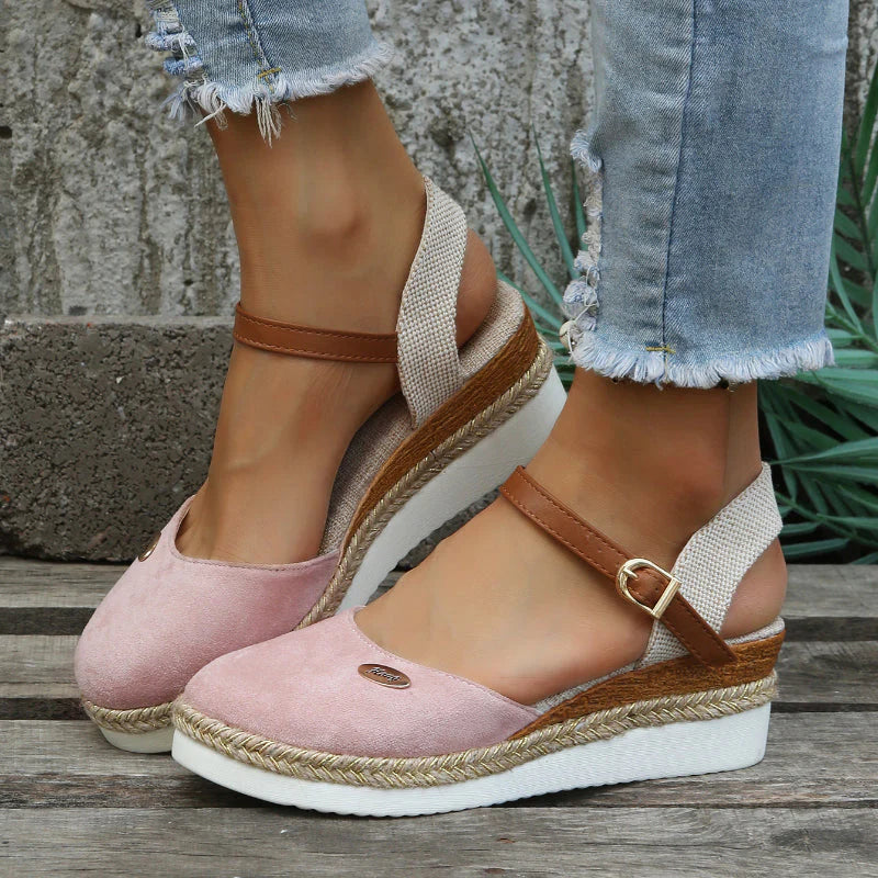 Summer espadrilles for women - Sofia-Pink-2.5-The Livary