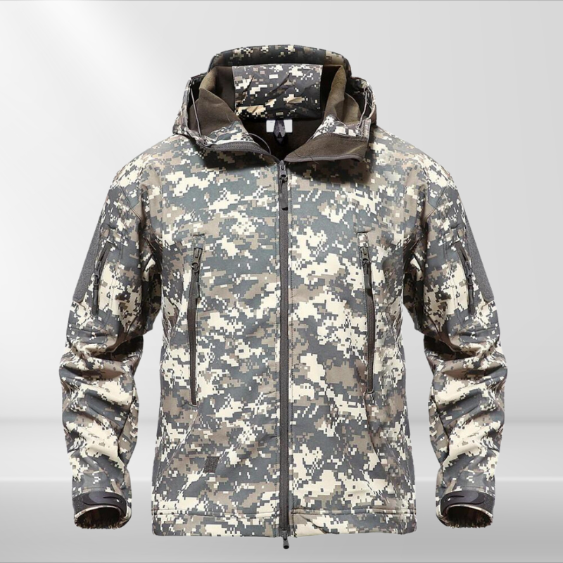 Tactical Softshell Jacket - Daan-Camouflage-XS-The Livary