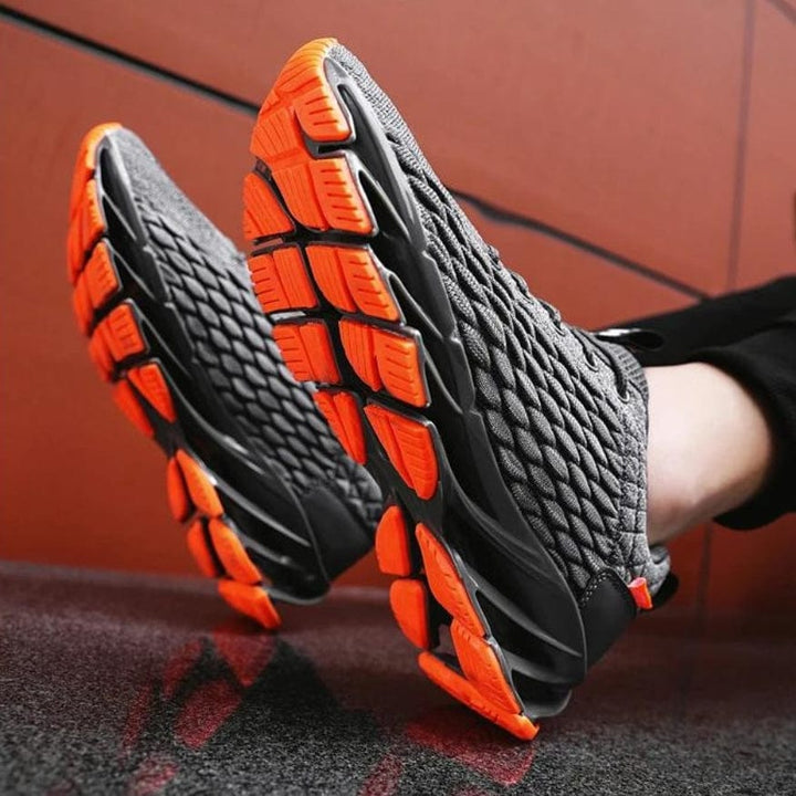 Shoes that redefine comfort and support - StrideMax™-Grey-5-The Livary