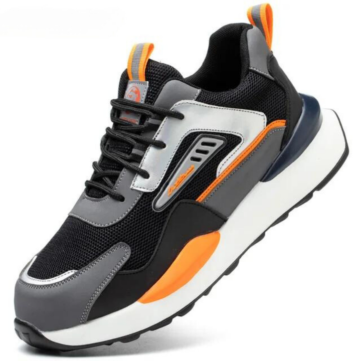 Sports Safety Shoes - FlexGuard-Grey-3.5-The Livary