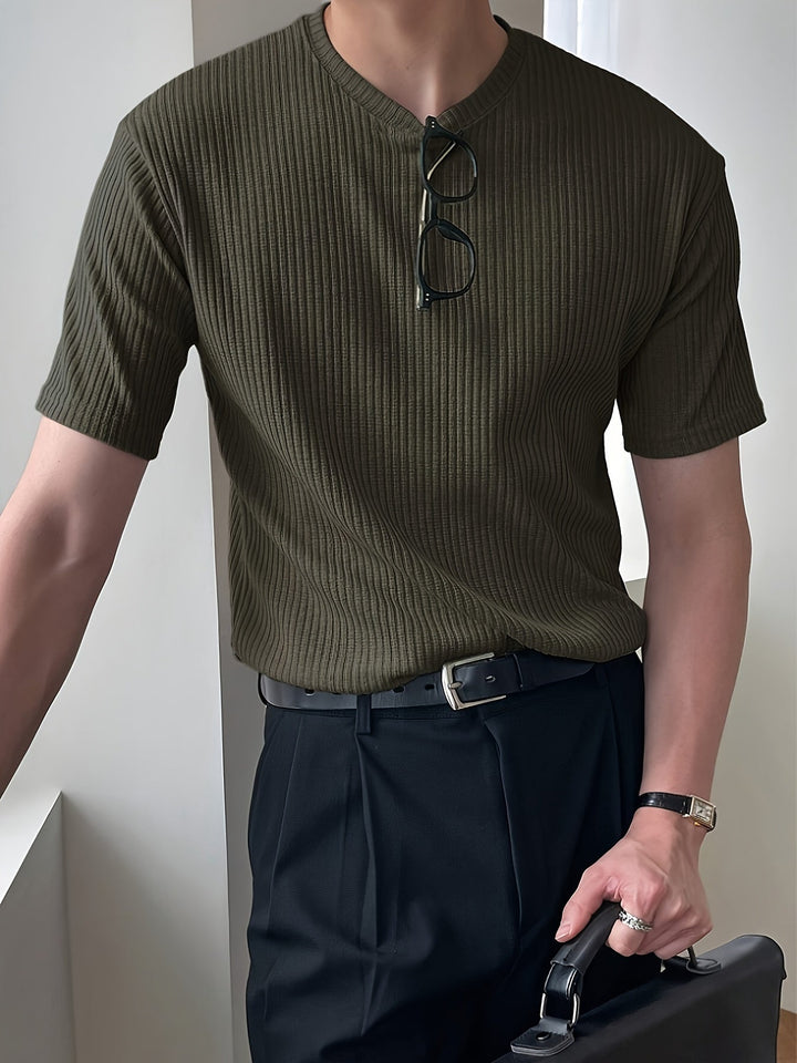Light Green Men's T-shirt - Milan-S-The Livary