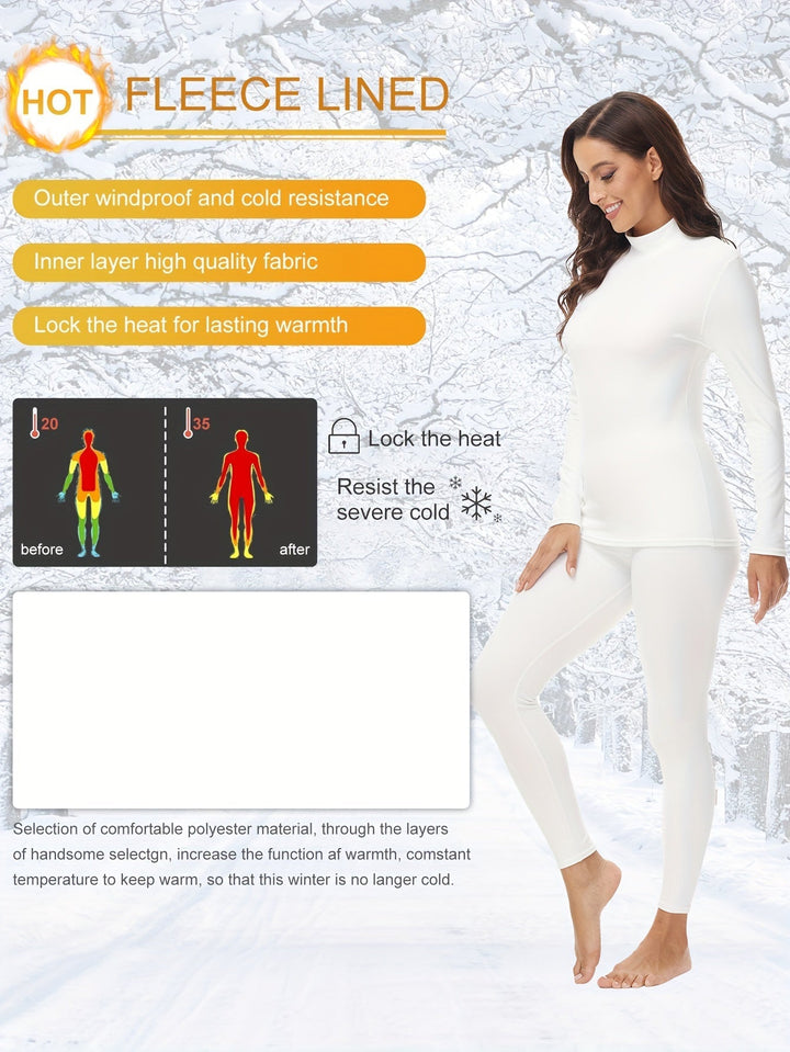Two-piece Thermoset for the Cold Winter Months - Serena-Black-XS-The Livary