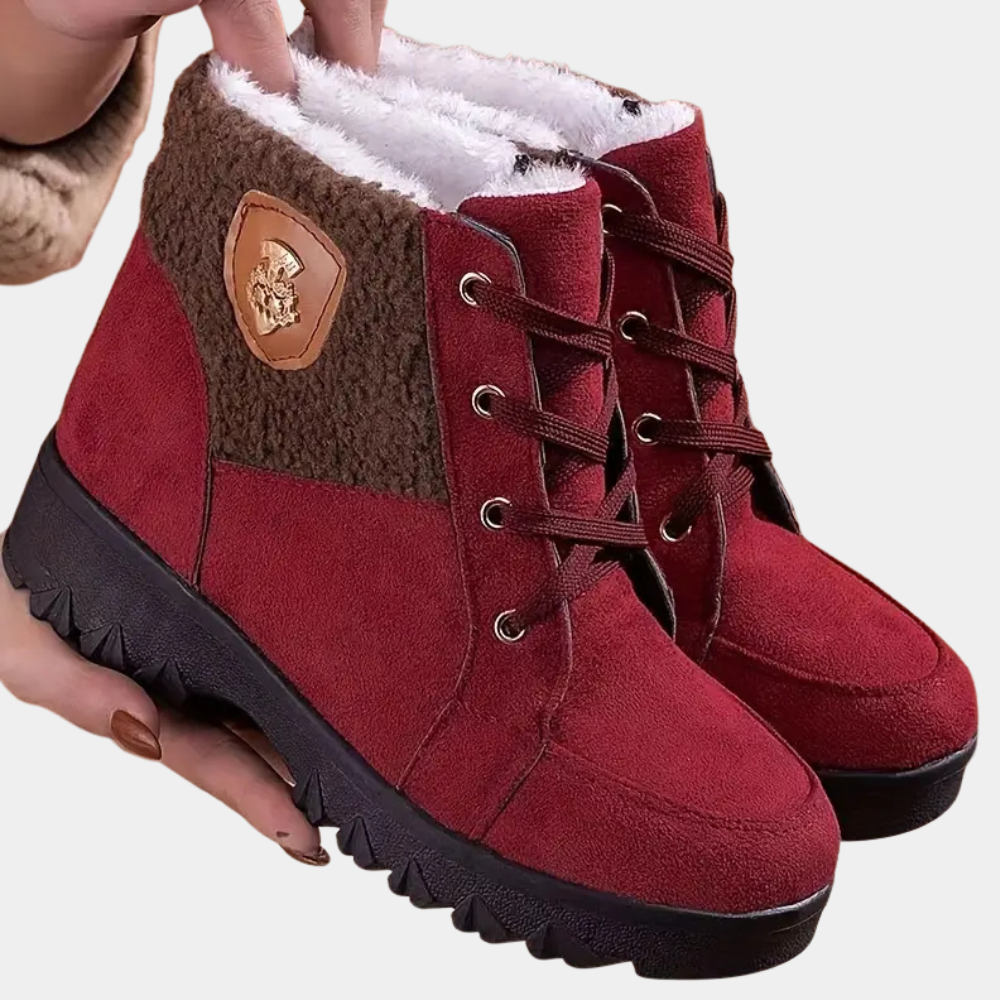 Warm Lined Winter Boots for Women - Sienna-Black-2.5-The Livary