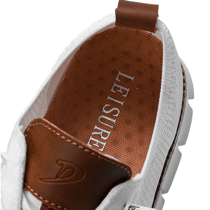 Breathable & Ultra-Comfortable Men's Sneakers in Minimalist Design – Elias-Green-6-The Livary