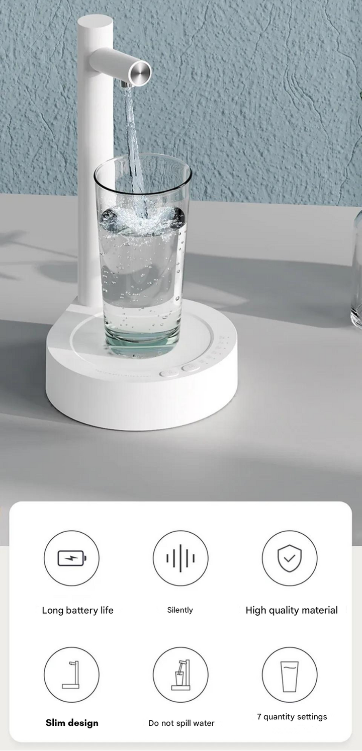 Drink Water with Ease, Straight from Your Bed - HydraTap™-Black-The Livary