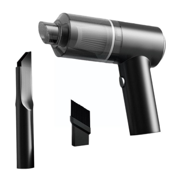 Wireless Multifunctional Vacuum Cleaner – AeroVac-Black-The Livary