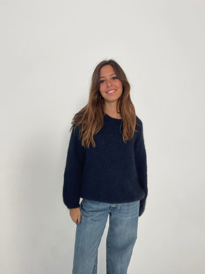 Luxury Comfortable Women's Sweater - Lunovia-Blue-XS/S-The Livary
