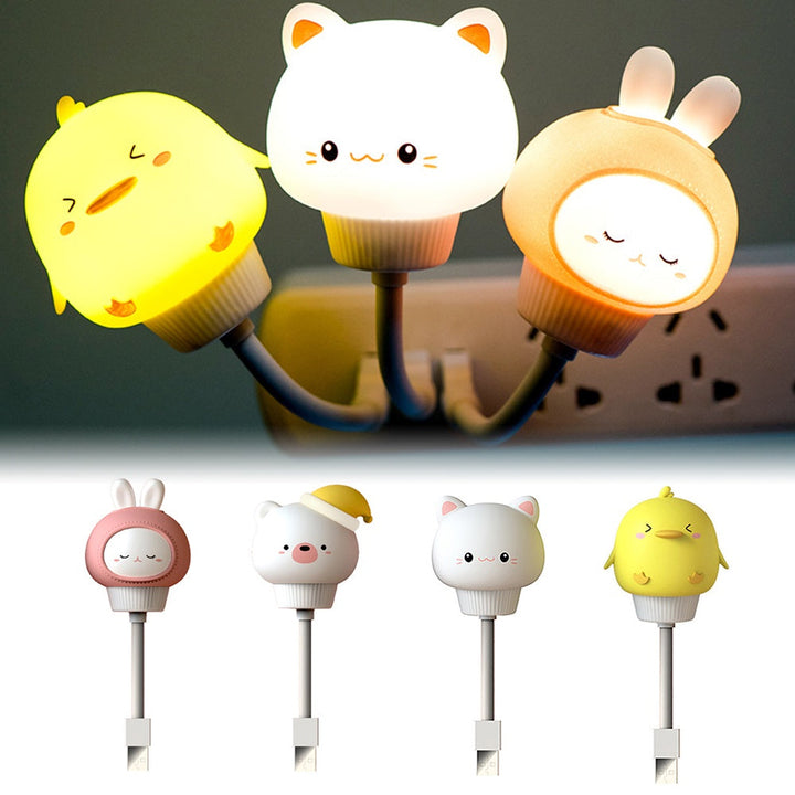 Cute night light - LumiPals-Kitten-No-The Livary