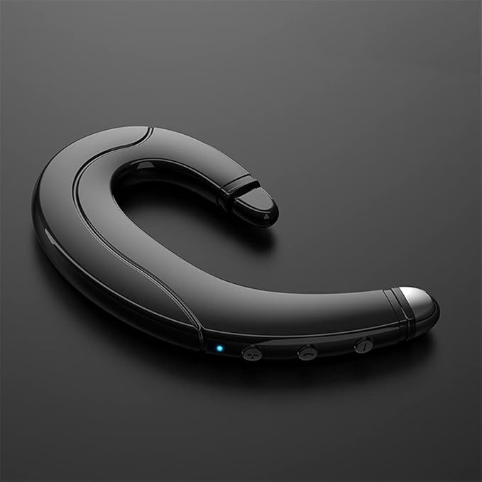 Wireless Bone Conduction Headset – AeroVibe-Black-The Livary
