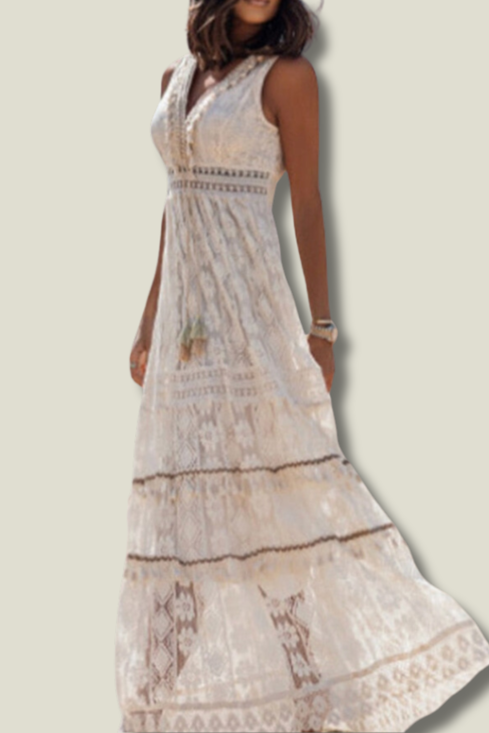 Bohemian Maxi Dress - Luna-S-The Livary